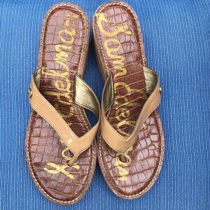 Sam Edelman Cork Platform Sandal
